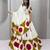 white cotton poly embroidered traditional lehenga choli upto 44