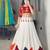 white cotton poly plain traditional lehenga choli upto 44