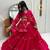 rani pink cotton poly embroidered traditional lehenga choli upto 44