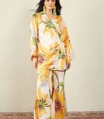 Printed tunic with trousers co-ords