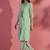 Women embroidered regular thread work pure cotton kurta with trousers