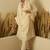 Women white pure cotton kurta pant dupatta set