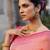 pink silk blend banarasi jacuard work festive saree with unstitched blouse piece