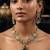 Luxurious designer multi color sabyasachi inspired russian stone necklace set for women
