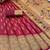 pink silk blend banarasi jacuard work festive saree with unstitched blouse piece