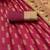 pink silk blend banarasi jacuard work festive saree with unstitched blouse piece