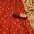 red silk blend banarasi jacuard work festive saree with unstitched blouse piece