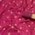 pink silk blend banarasi jacuard work festive saree with unstitched blouse piece