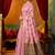 pink modal silk blend woven katha designer ethnic graceful saree