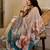 cream cotton blend zari weaving floral digital print festive saree with unstitched blouse piece