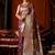 purple soft silk blend woven jacquard designer graceful ethnic saree