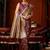 purple soft silk blend woven jacquard designer graceful ethnic saree