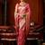 pink soft silk blend woven jacquard designer graceful ethnic saree