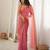 gajri smart moss butti designer classy ceremonial saree