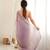 purple smart moss butti designer classy ceremonial saree