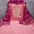  embroidered shimmer unstitched dress material with chanderi jacquard dupatta