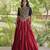 Maroon Rayon Readymade Navratri Lehenga Choli with Embroidery & Miroor Work