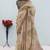 beige brown cotton blend zari weaving floral digital print festive saree with unstitched blouse piece