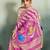 Off white color linen fabric graceful festive looks fancy saree