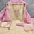  beige & contrast embroidered shimmer unstitched dress material with mirror work