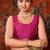 brown khadi cotton blend fabric woven designer fancy graceful saree