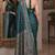 Rama soft silk blend banarasi jacuard work festive saree with unstitched blouse piece