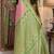 Pink soft silk blend banarasi jacuard work festive saree with unstitched blouse piece