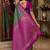 Sea green soft silk blend banarasi jacuard work festive saree with unstitched blouse piece