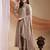 Cream embroidered vichitra silk kurta pant dupatta set
