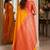 Yellow soft silk blend banarasi jacuard work festive saree with unstitched blouse piece