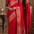 Pink soft silk blend banarasi jacuard work festive saree with unstitched blouse piece