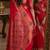 Pink soft silk blend banarasi jacuard work festive saree with unstitched blouse piece