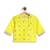 Yellow embroidered chanderi silk dhoti kurta set