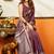 mauve smart cotton blend based sophisticated woven jacquard designer saree