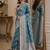 Wine soft silk blend banarasi jacuard work festive saree with unstitched blouse piece