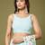 Sea green color beautiful moss chiffon fabric beautiful partywear saree