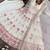 New Designer White Color Anarkali Suit Set With Dupatta Beautiful Gown Suit