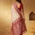White color silk blended woven jari designer rich sophisticated graceful rich looks saree