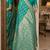 Rama soft silk blend banarasi jacuard work festive saree with unstitched blouse piece