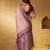 Pink color silk blended woven jari designer rich sophisticated graceful rich looks saree