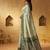 Pista color silk blended woven jari designer rich sophisticated graceful rich looks saree