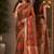 Green soft silk blend banarasi jacuard work festive saree with unstitched blouse piece
