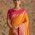 Mustard color smart silk blended rich traditional woven designer saree