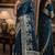 Morpich soft silk blend banarasi jacuard work festive saree with unstitched blouse piece