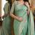 Rama soft silk blend banarasi jacuard work festive saree with unstitched blouse piece