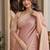 Lavender soft silk blend banarasi jacuard work festive saree with unstitched blouse piece