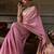 pink smart heavy kanchivaram silk blend rich looks graceful saree