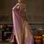 lavender smart heavy kanchivaram silk blend rich looks graceful saree