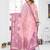 pink spun cotton blend woven designer ethnic traditional saree