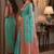 Rama soft silk blend banarasi jacuard work festive saree with unstitched blouse piece
